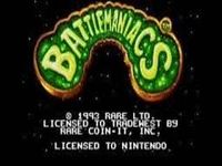 une photo d'Ã©cran de Battletoads in Battlemaniacs sur Nintendo Super Nes